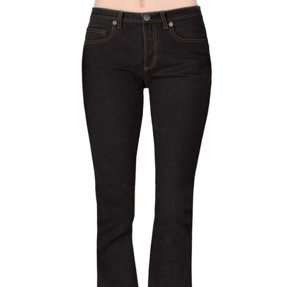 Hybrid & Company Slim Boot Cut Stretch Jeans